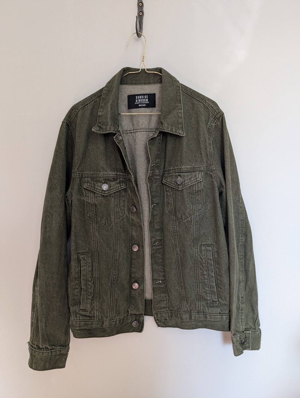 Green Denim Jacket